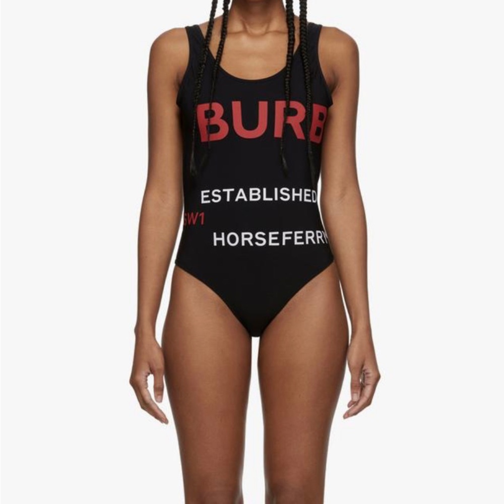 Burberry swimsuit wore once